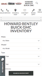 Mobile Screenshot of howardbentleyauto.com